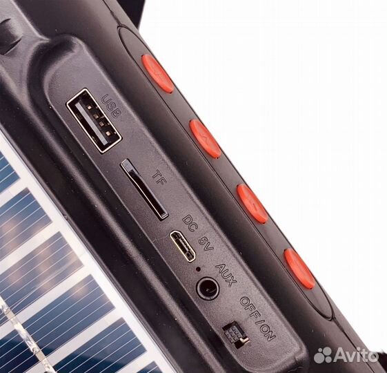 Портативная колонка boom bass L26 Красный