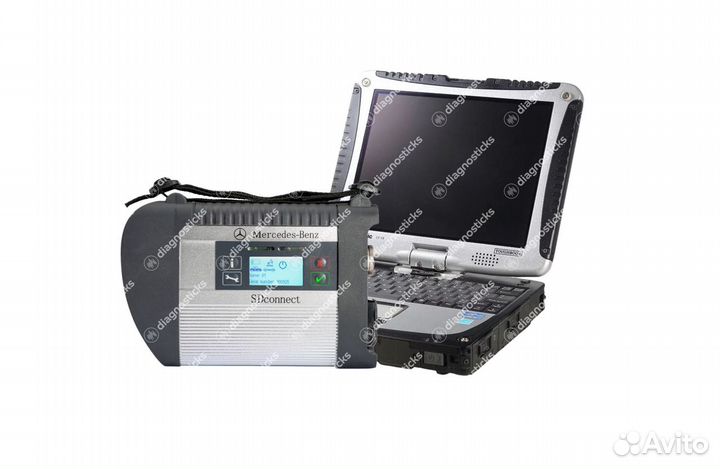 Mercedes SD Connect C4 + ноутбук Panasonic