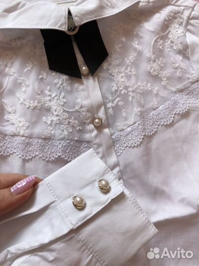 Блузка школьная Acoola, р.134 (Новая)