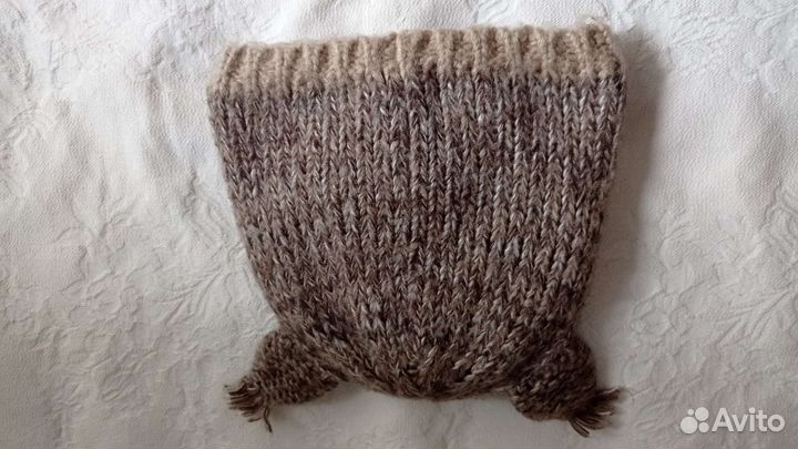 Шапка детская Сова на флисовой подкладке, one size