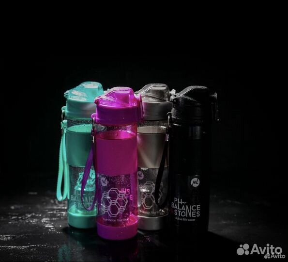 Бытылка очищающая воду от NL