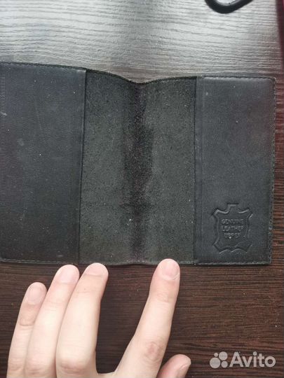 Обложка на паспорт кожа