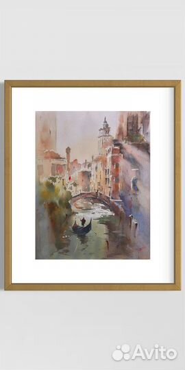 Картина акварель 