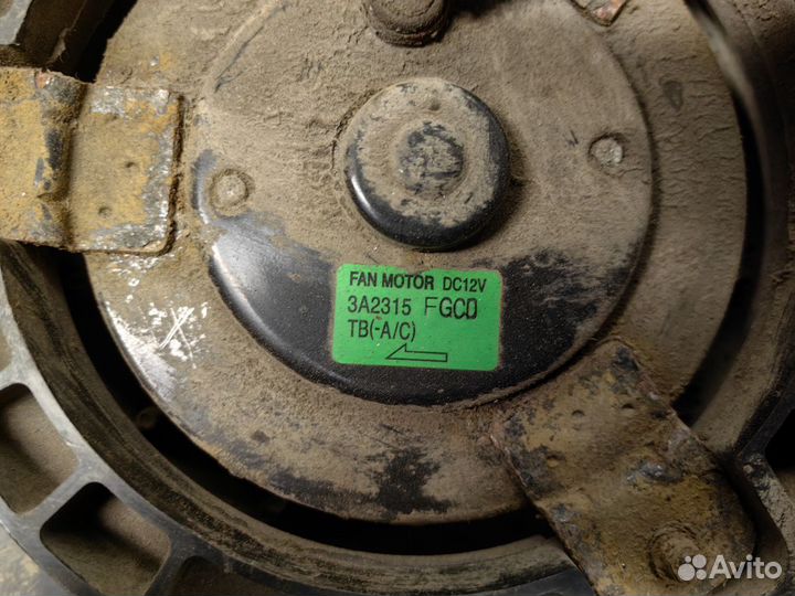 Диффузор радиатор в сборе Hyundai Getz