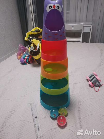 Пирамидка гигант башня Little Hero Сова