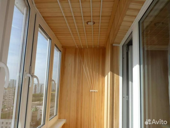 Остекление качественно с отделкой