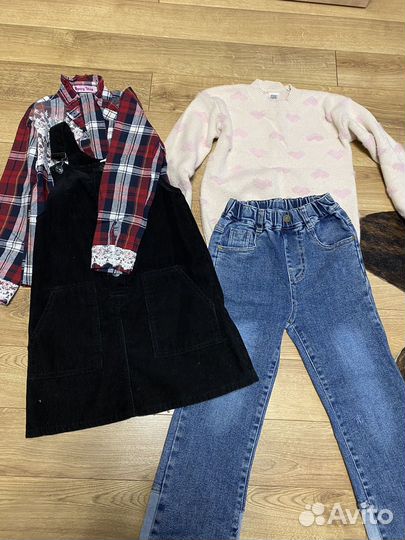 Пакет вещей для девочки 122-128