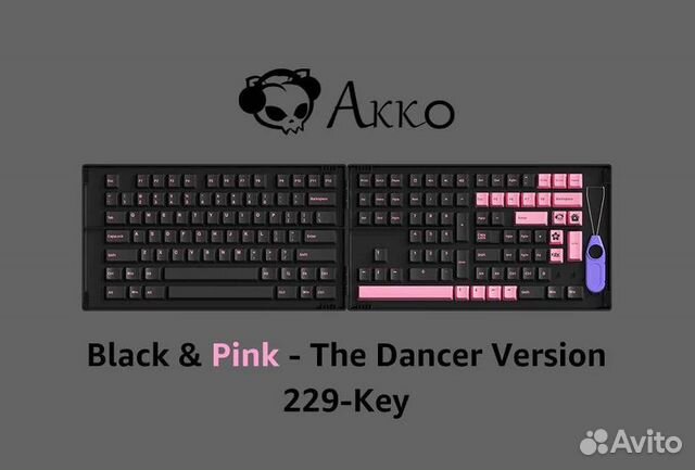 Кейкапы Akko PBT OEM/Cherry Profile купить в Москве с доставкой ...