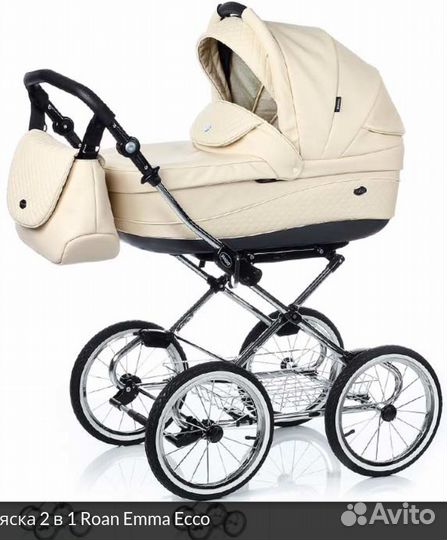 Коляска 2 в 1 Roan Emma Ecco (е18)