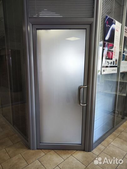 Алюминиевые двери