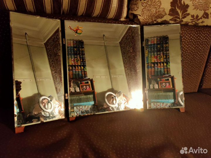 Зеркало трехстворчатое СССР