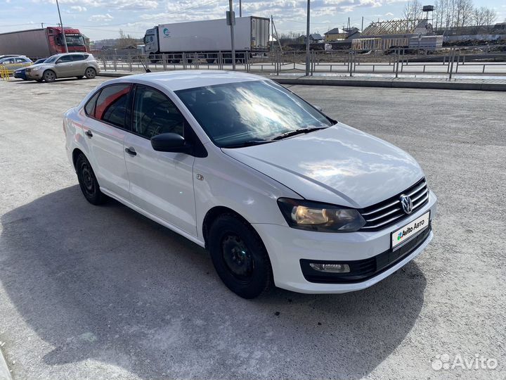 Volkswagen Polo 1.6 МТ, 2019, 41 100 км