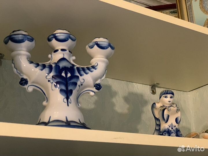 Люстра «гжель»