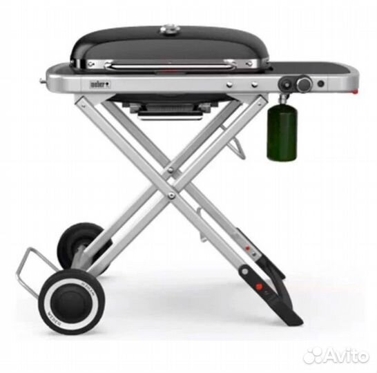 Гриль газовый Weber Traveler, черный