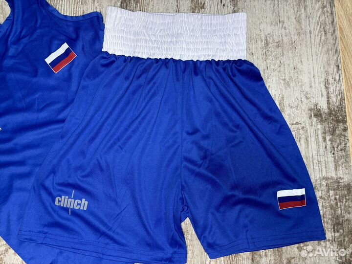 Боксерская форма синяя