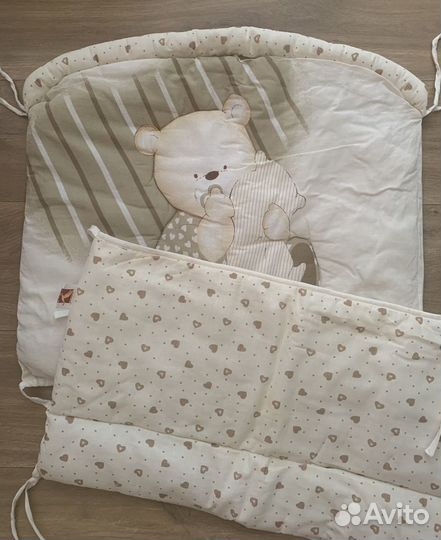 Бортики в детскую кроватку