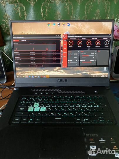 Игровой ноутбук Asus TUF Dush F15