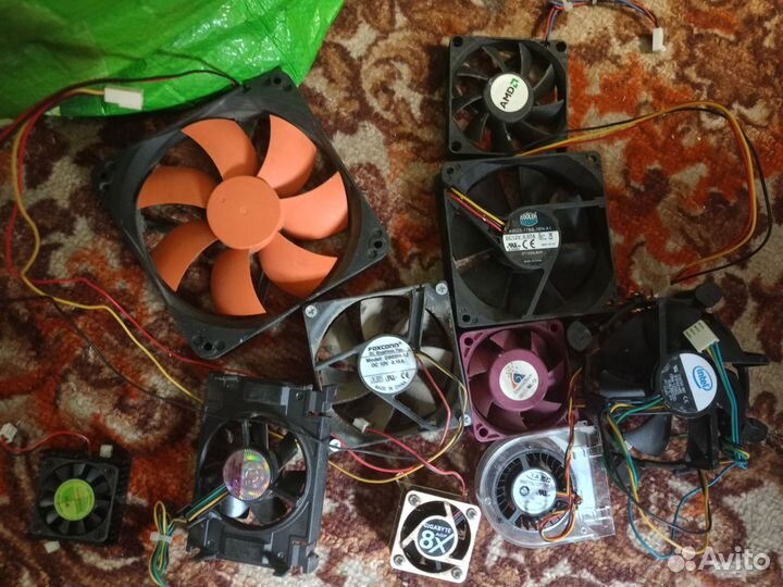 Cooler, кулеры, вентиляторы для компа и тд