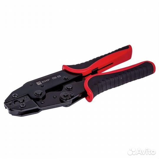 Пресс-клещи пк-05 0.5-10.0кв.мм тмл Expert EKF pk-05-exp