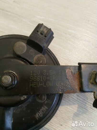 Звуковой сигнал hyundai solaris