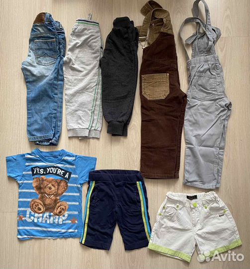 Пакет вещей на мальчика 92