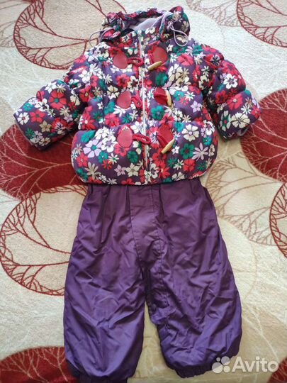 Зимний костюм для девочки
