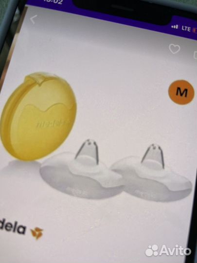 Накладки для кормления medela M