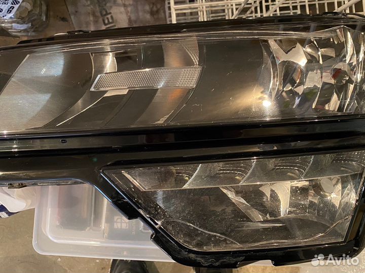 Фара skoda karoq