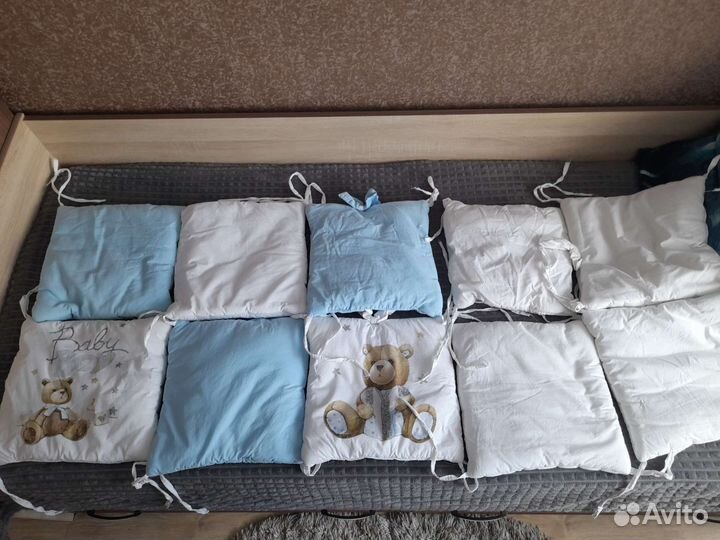 Бортики в детскую кроватку