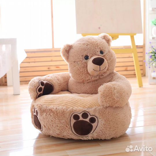 Пуф кресло-диван детский Медведь