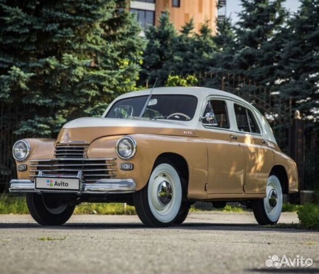 ГАЗ М-20 Победа 2.1 МТ, 1953, 79 500 км