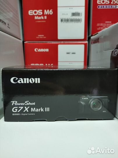 Canon PowerShot G7X Mark III Black