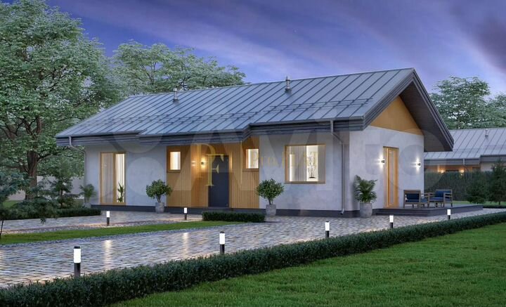 Дом 126 м² на участке 10 сот.