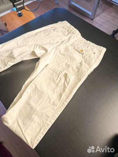 Мужские брюки чинос tommy hilfiger 32/34 белые