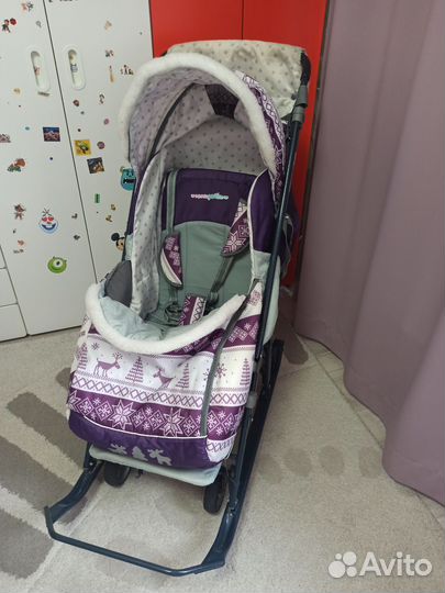 Коляска санки Nika kids