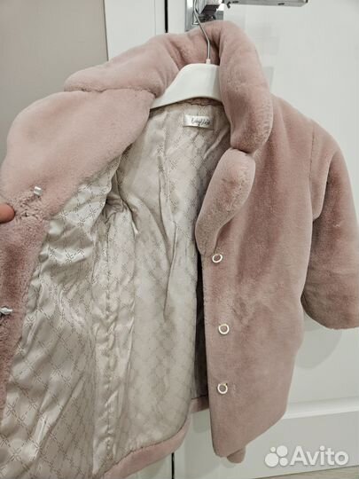 Шуба детская для девочки 4-5 лет