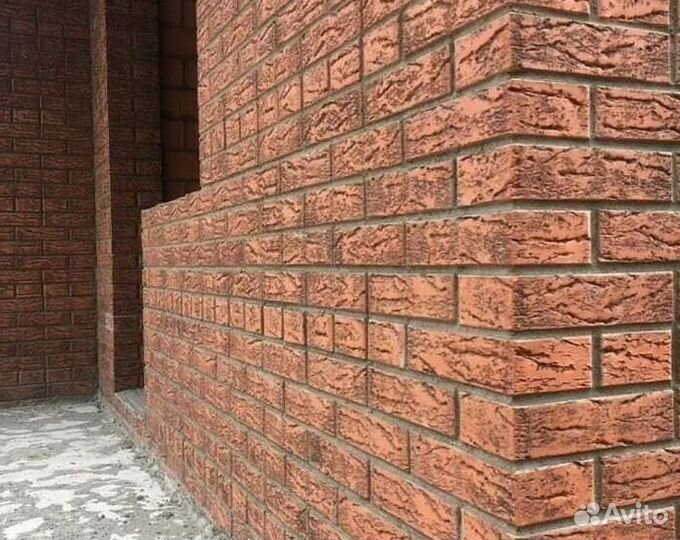 Кирпич облицовочный с завода от 10 м3