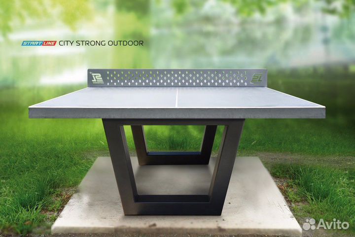 Теннисный стол City Strong Outdoor - бетонный анти