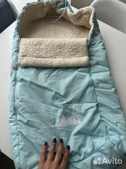 Конверт зимний на овчине