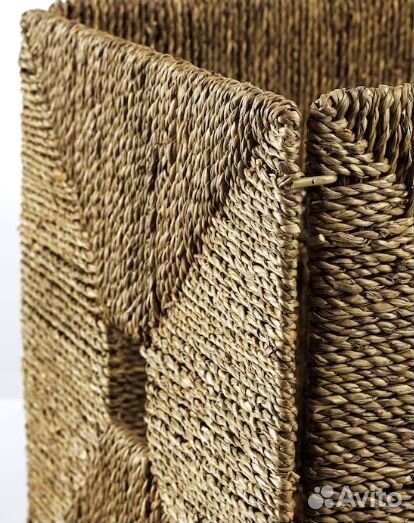 Корзина книпса икеа водоросли 32x33x32 см