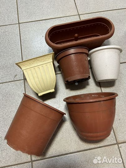 Горшки цветочные