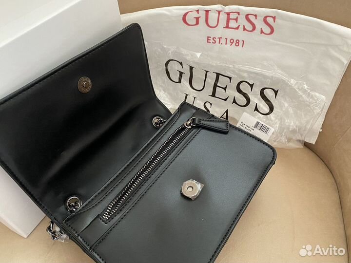 Сумка женская guess новая черная