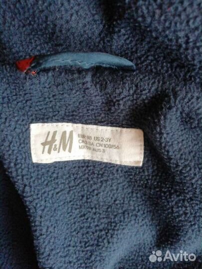 Куртка демисезонная на 2-3 года H&M мальчику