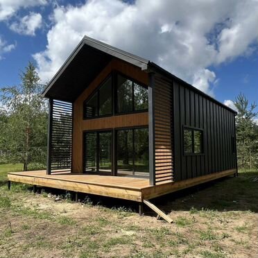 Строительство префаб-дома / Prefab дом