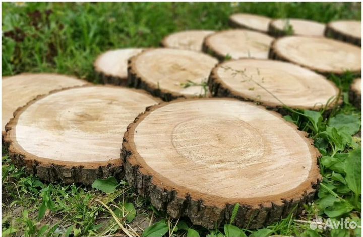 Дубовые Спилы,срезы, доски,комеля