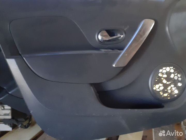 Обшивки дверей рено логан2