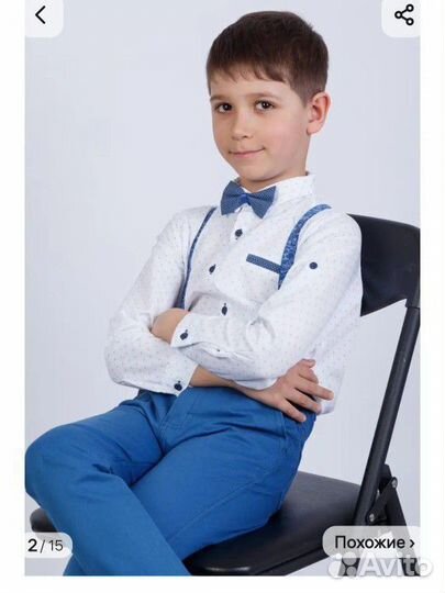 Костюм нарядный для мальчика, размер 128