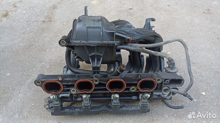 Впускной коллектор 1,4/1,6 Ford Focus2/Fiesta/Fusi