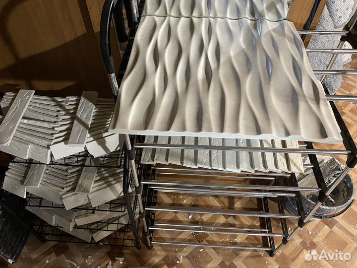 Декоративный камень из гипса