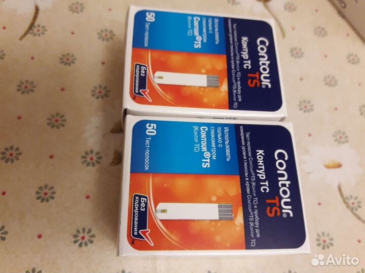 Тест полоски контур тс